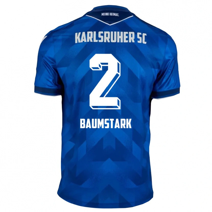 Danxen Kinder Max Baumstark #2 Blau Weiß Heimtrikot Trikot 2025/26 T-Shirt Österreich