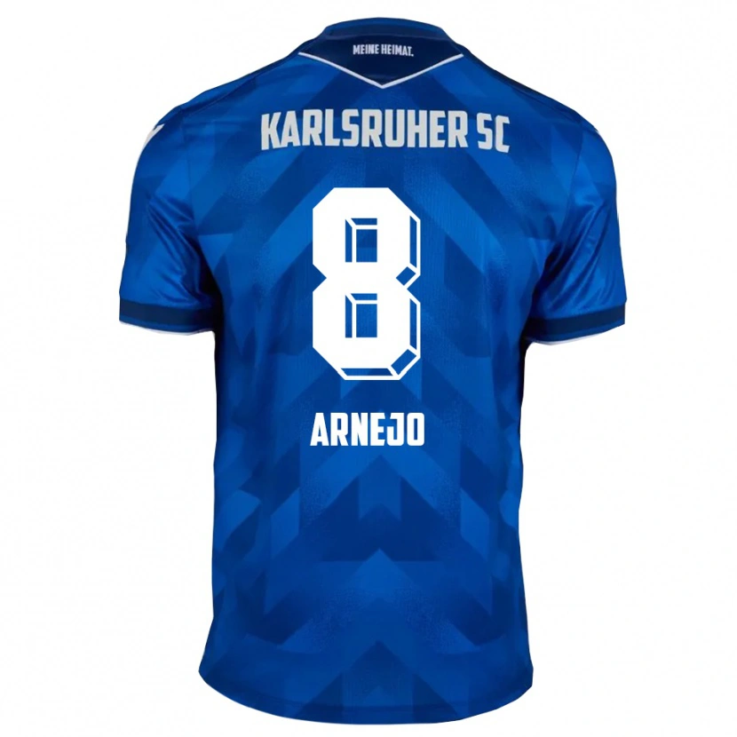 Danxen Kinder Diego Arnejo #8 Blau Weiß Heimtrikot Trikot 2025/26 T-Shirt Österreich