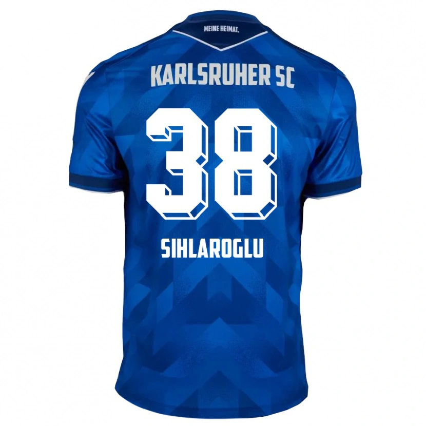 Danxen Kinder Efe-Kaan Sihlaroglu #38 Blau Weiß Heimtrikot Trikot 2025/26 T-Shirt Österreich