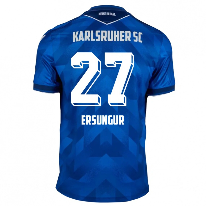 Danxen Kinder Ali-Eren Ersungur #27 Blau Weiß Heimtrikot Trikot 2025/26 T-Shirt Österreich