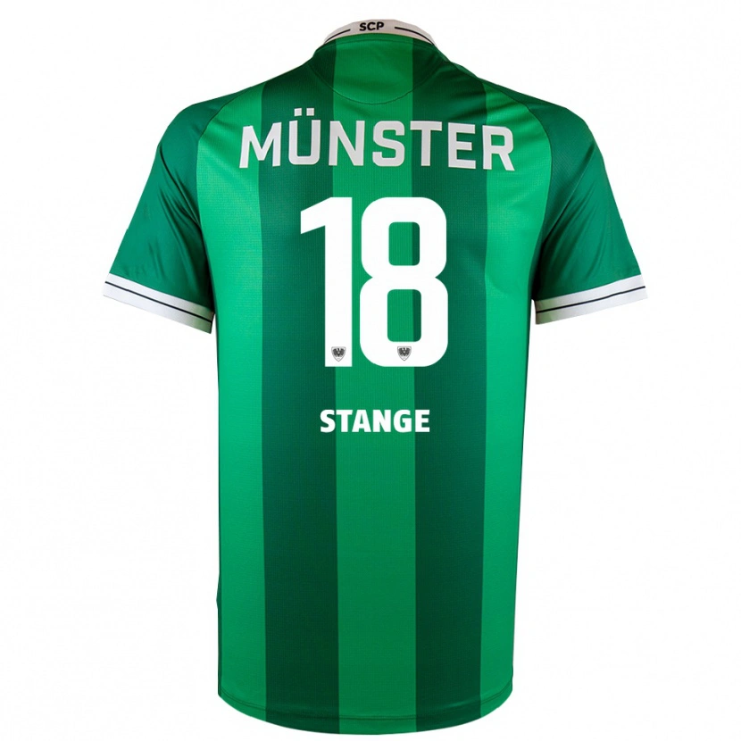 Danxen Kinder Anton Stange #18 Grün Weiß Heimtrikot Trikot 2025/26 T-Shirt Österreich