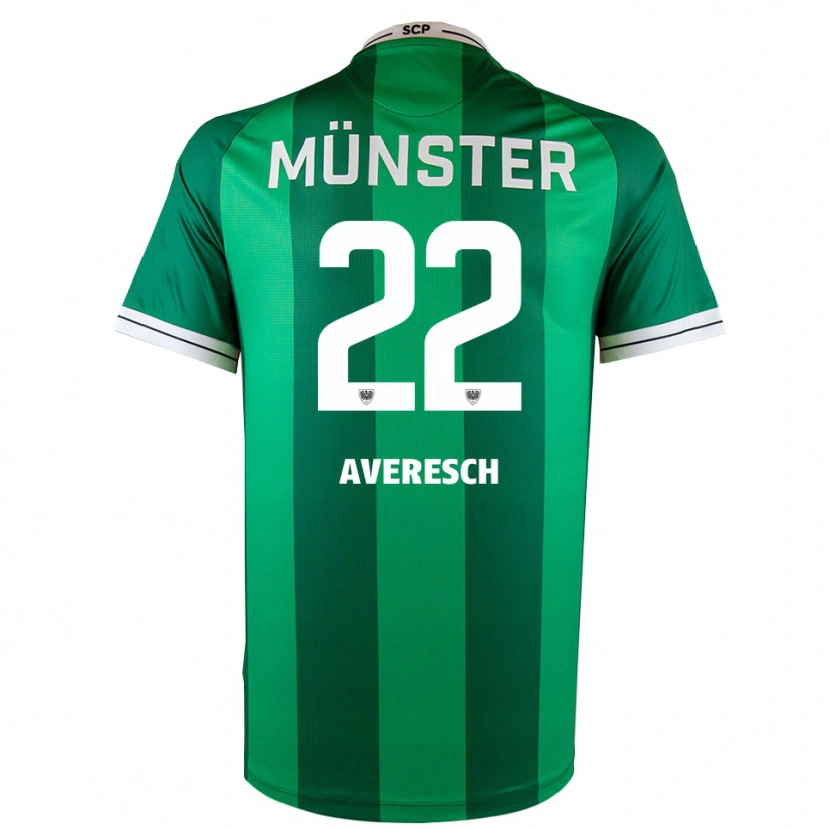 Danxen Kinder Noah Averesch #22 Grün Weiß Heimtrikot Trikot 2025/26 T-Shirt Österreich