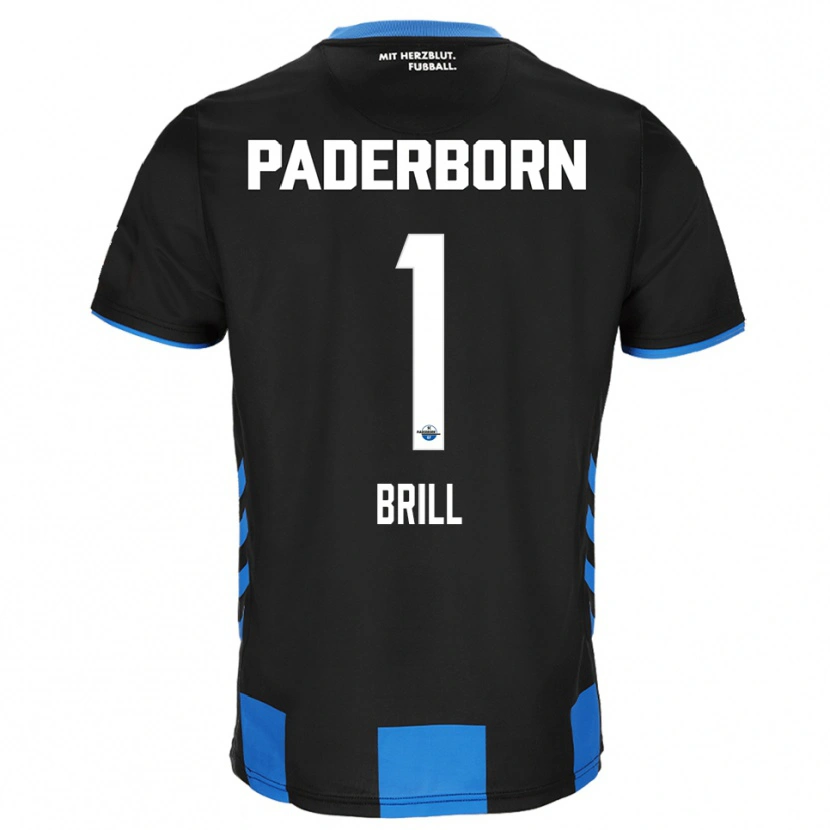 Danxen Kinder Moritz Brill #1 Schwarz Blau Heimtrikot Trikot 2025/26 T-Shirt Österreich