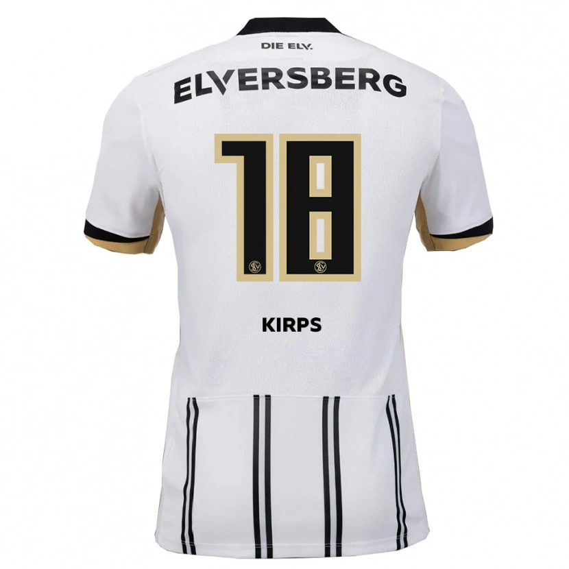 Danxen Kinder Rachel Kirps #18 Weiß Schwarz Heimtrikot Trikot 2025/26 T-Shirt Österreich