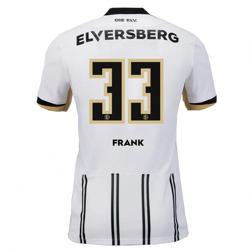 Danxen Kinder Ronja Frank #33 Weiß Schwarz Heimtrikot Trikot 2025/26 T-Shirt Österreich