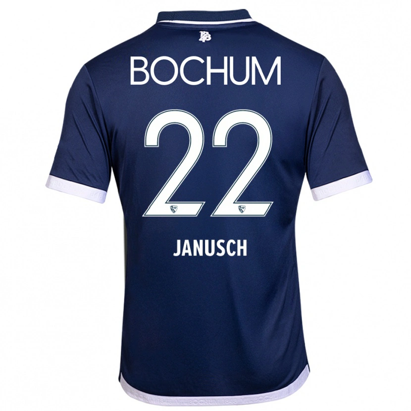 Danxen Kinder Thees Janusch #22 Marineblau Weiß Heimtrikot Trikot 2025/26 T-Shirt Österreich