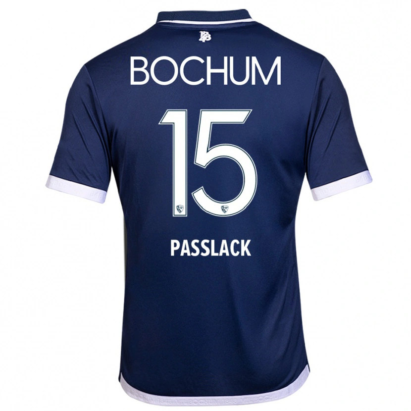 Danxen Kinder Felix Passlack #15 Marineblau Weiß Heimtrikot Trikot 2025/26 T-Shirt Österreich