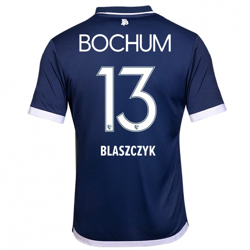 Danxen Kinder Oliwer Blaszczyk #13 Marineblau Weiß Heimtrikot Trikot 2025/26 T-Shirt Österreich