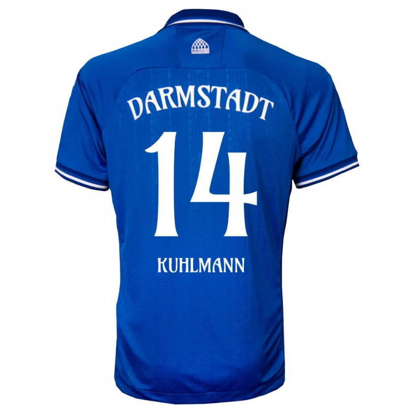 Danxen Kinder Marcel Kuhlmann #14 Blau Weiß Heimtrikot Trikot 2025/26 T-Shirt Österreich