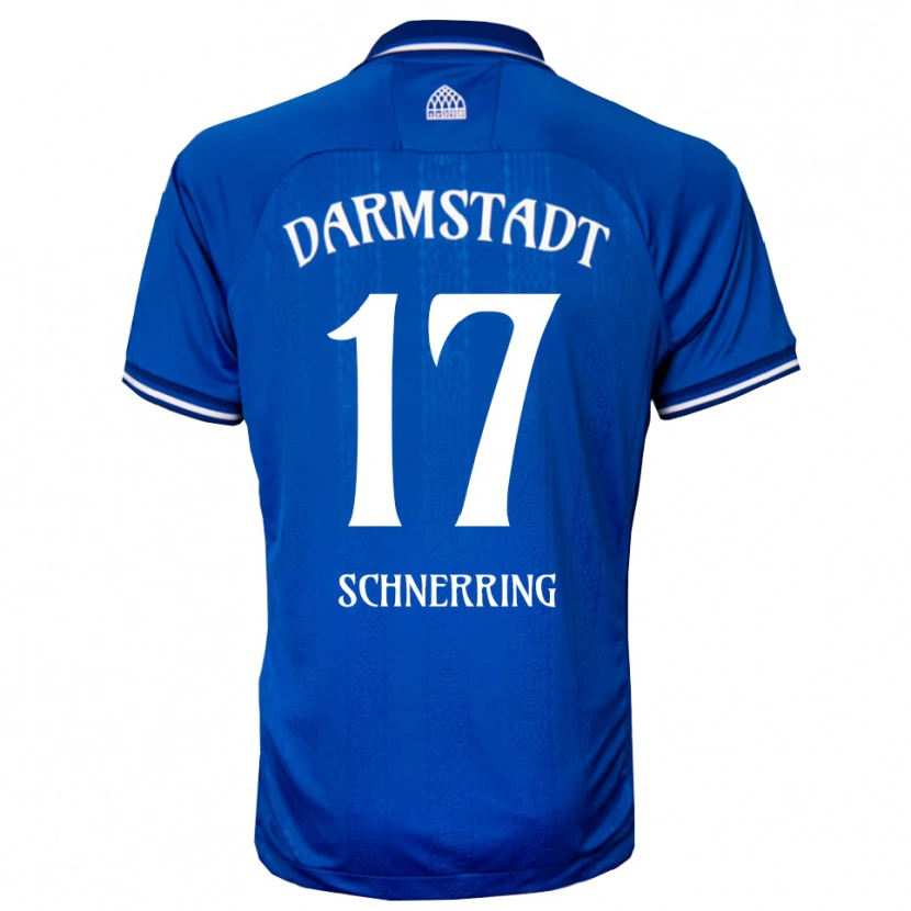 Danxen Kinder Loann Schnerring #17 Blau Weiß Heimtrikot Trikot 2025/26 T-Shirt Österreich