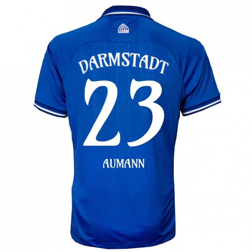 Danxen Kinder Emil Aumann #23 Blau Weiß Heimtrikot Trikot 2025/26 T-Shirt Österreich