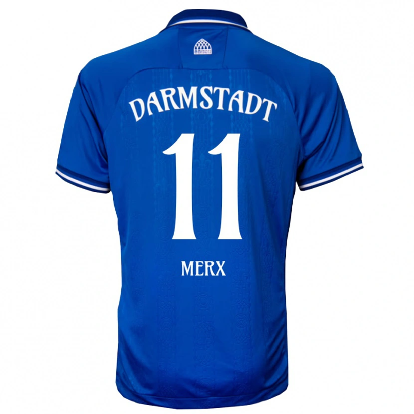 Danxen Kinder Manolo Merx #11 Blau Weiß Heimtrikot Trikot 2025/26 T-Shirt Österreich