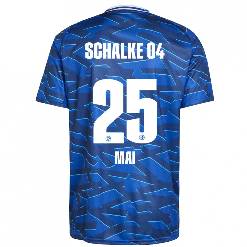 Danxen Kinder Carolin Mai #25 Königsblau Weiß Heimtrikot Trikot 2025/26 T-Shirt Österreich