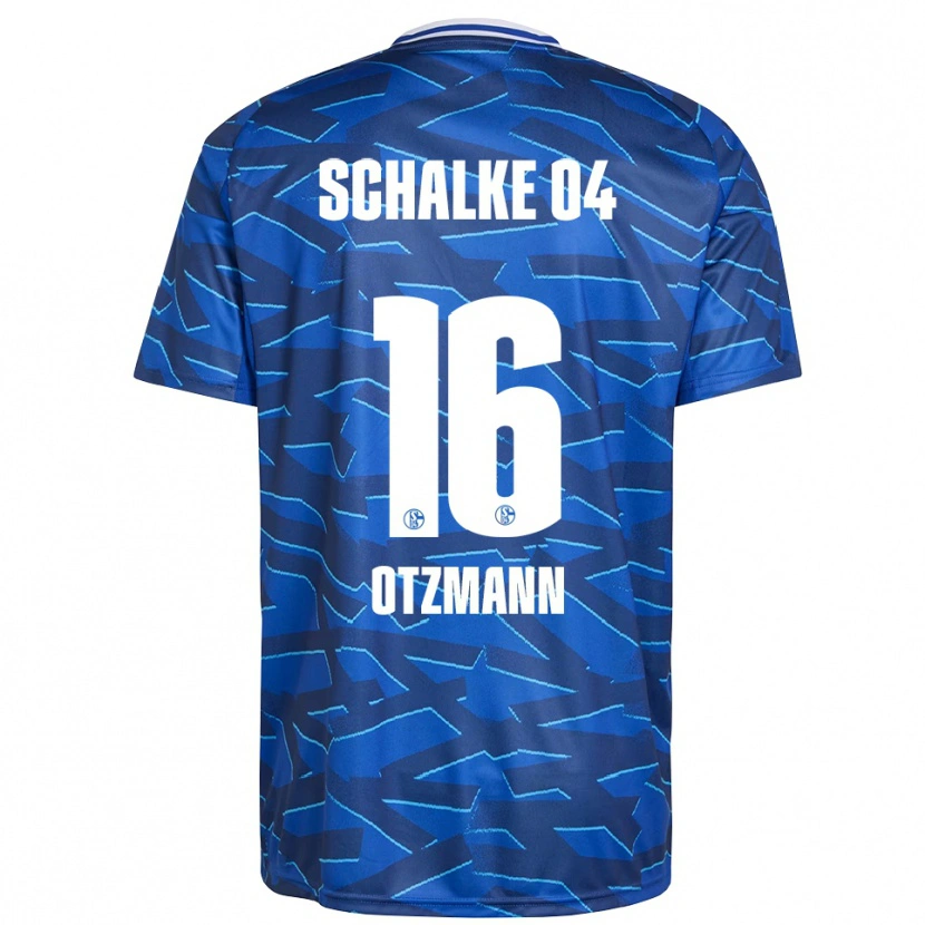 Danxen Kinder Luc Otzmann #16 Königsblau Weiß Heimtrikot Trikot 2025/26 T-Shirt Österreich