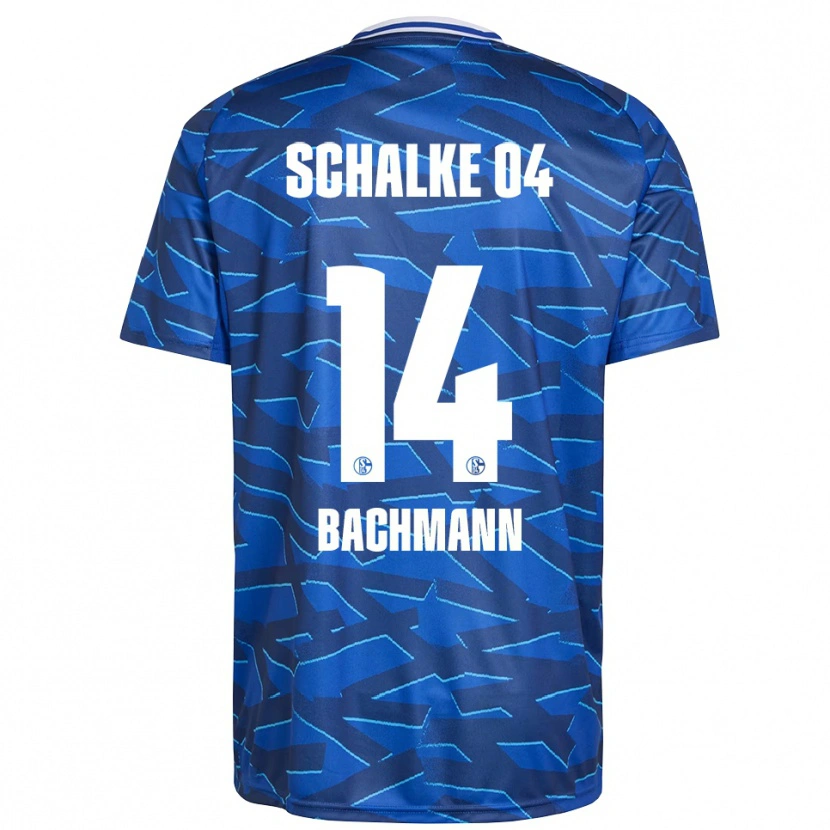 Danxen Kinder Janik Bachmann #14 Königsblau Weiß Heimtrikot Trikot 2025/26 T-Shirt Österreich
