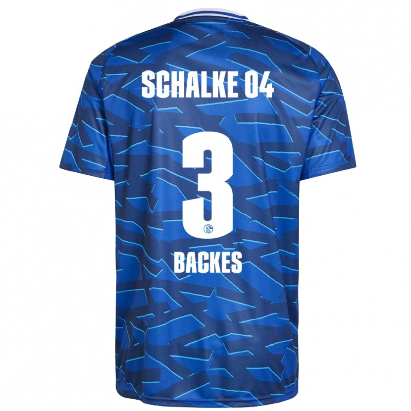 Danxen Kinder Diego Backes-Klimek #3 Königsblau Weiß Heimtrikot Trikot 2025/26 T-Shirt Österreich