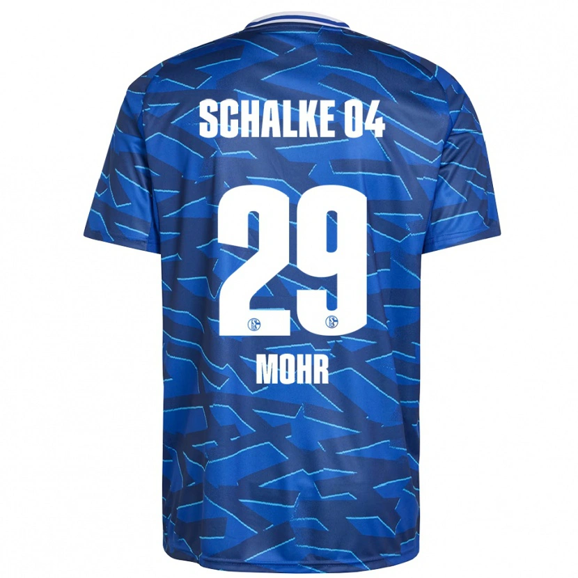 Danxen Kinder Tobias Mohr #29 Königsblau Weiß Heimtrikot Trikot 2025/26 T-Shirt Österreich