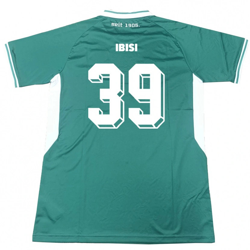 Danxen Kinder Altin Ibisi #39 Grün Weiß Heimtrikot Trikot 2025/26 T-Shirt Österreich