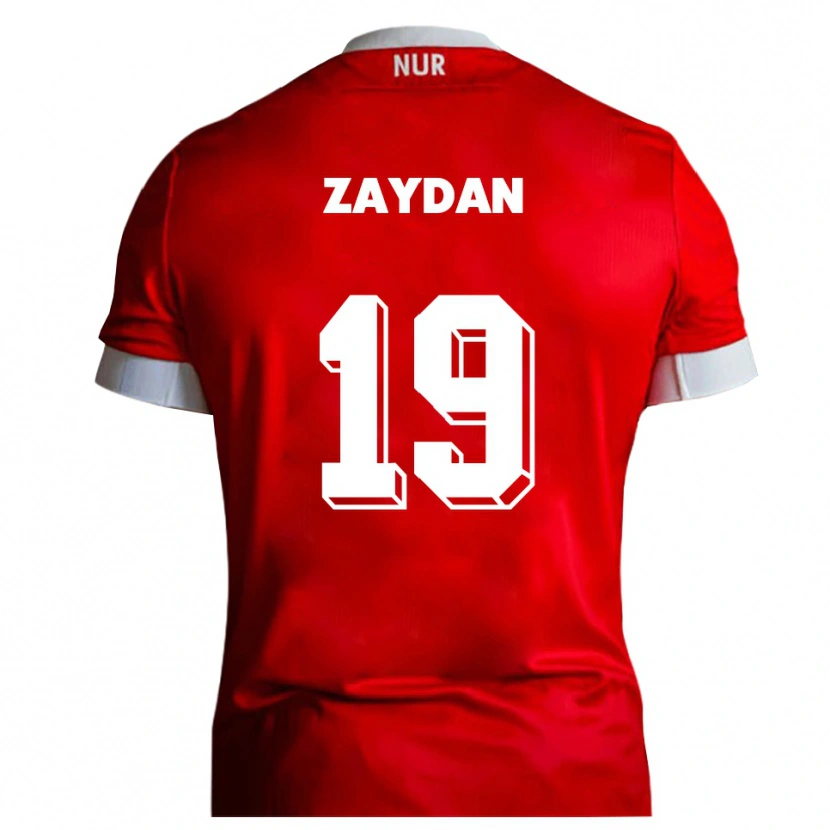 Danxen Kinder Jannis Zaydan #19 Rot Weiß Heimtrikot Trikot 2025/26 T-Shirt Österreich