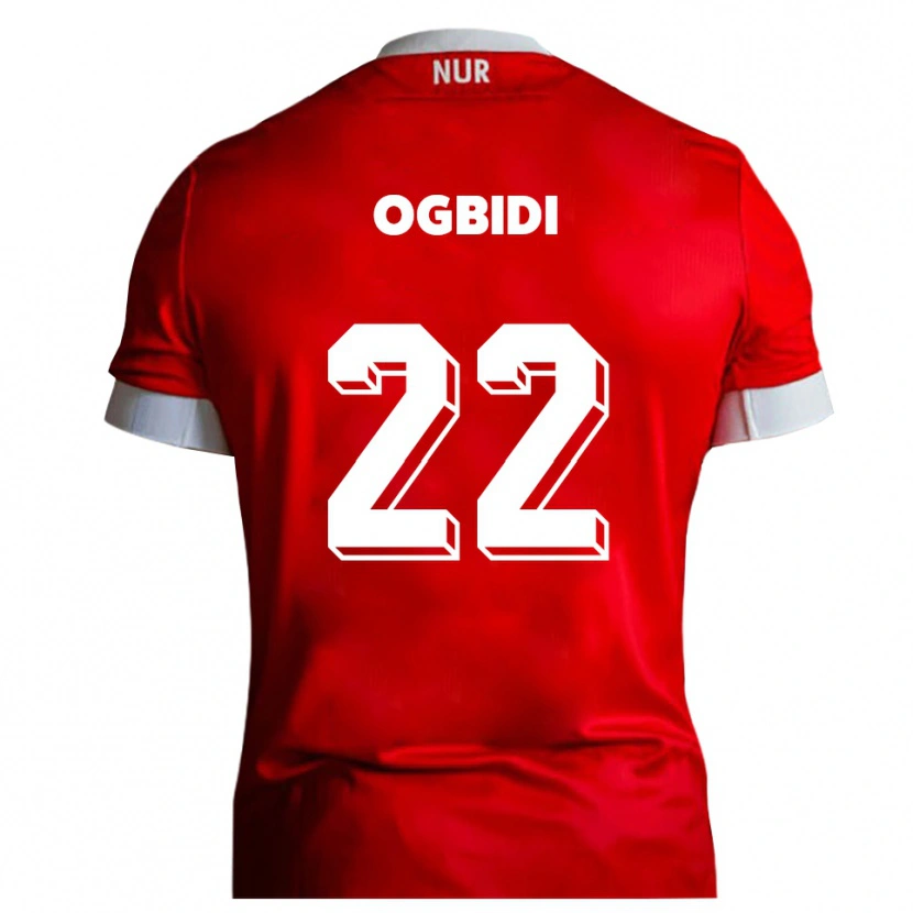 Danxen Kinder Theo Ogbidi #22 Rot Weiß Heimtrikot Trikot 2025/26 T-Shirt Österreich