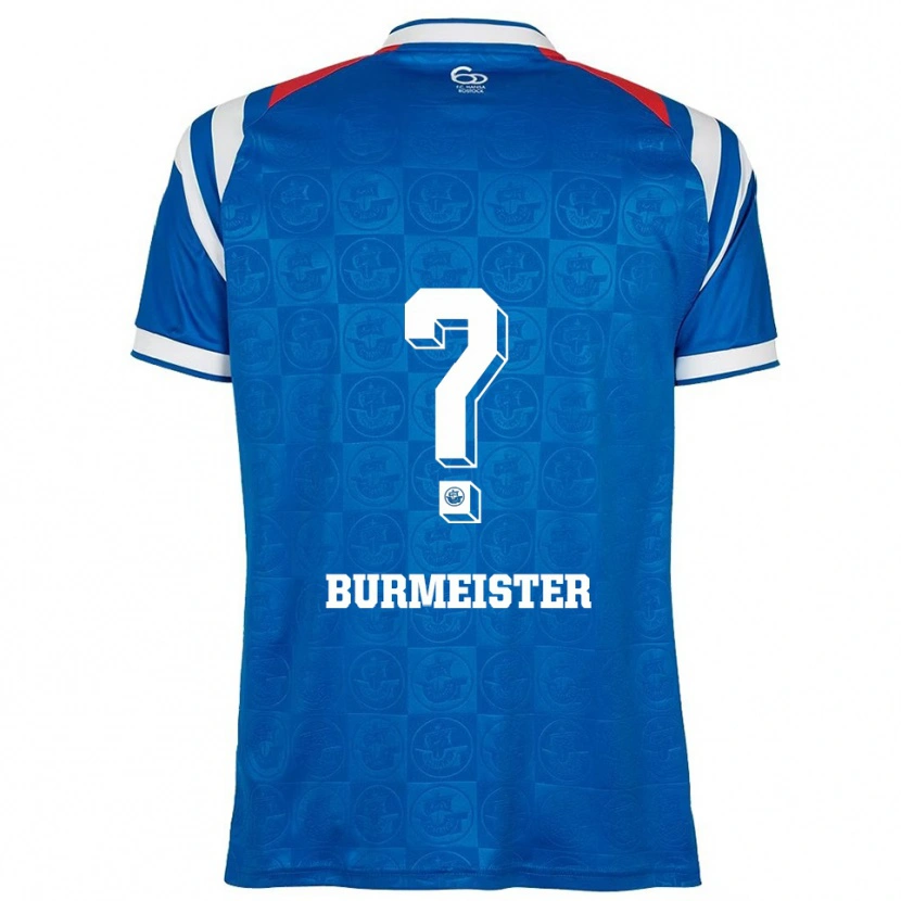 Danxen Kinder Fiete Burmeister #0 Blau Weiß Rot Heimtrikot Trikot 2025/26 T-Shirt Österreich