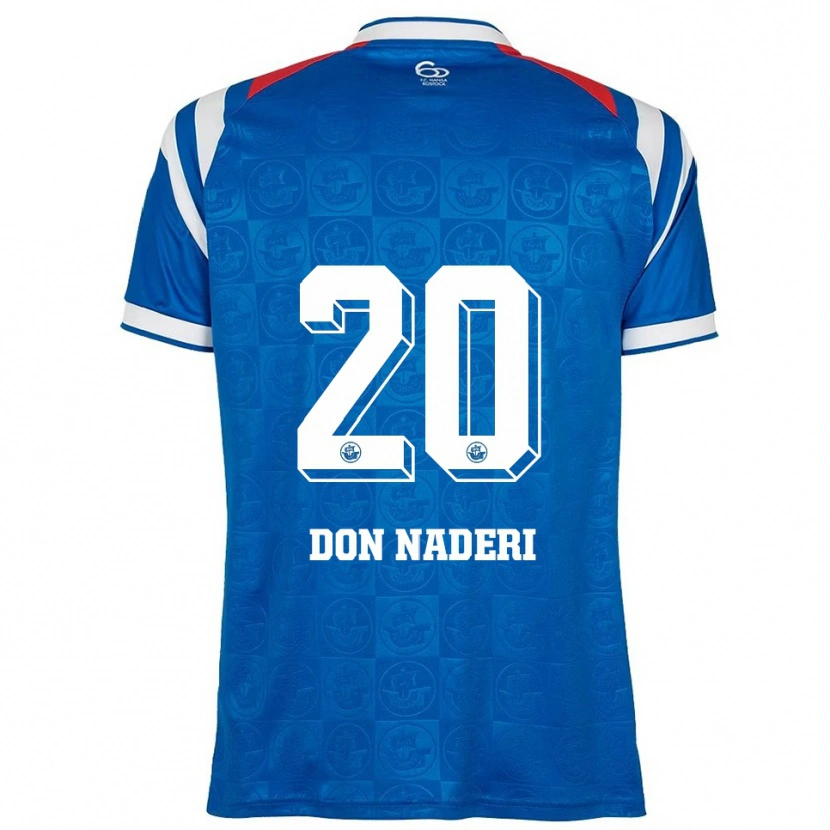 Danxen Kinder Ryan Naderi #20 Blau Weiß Rot Heimtrikot Trikot 2025/26 T-Shirt Österreich