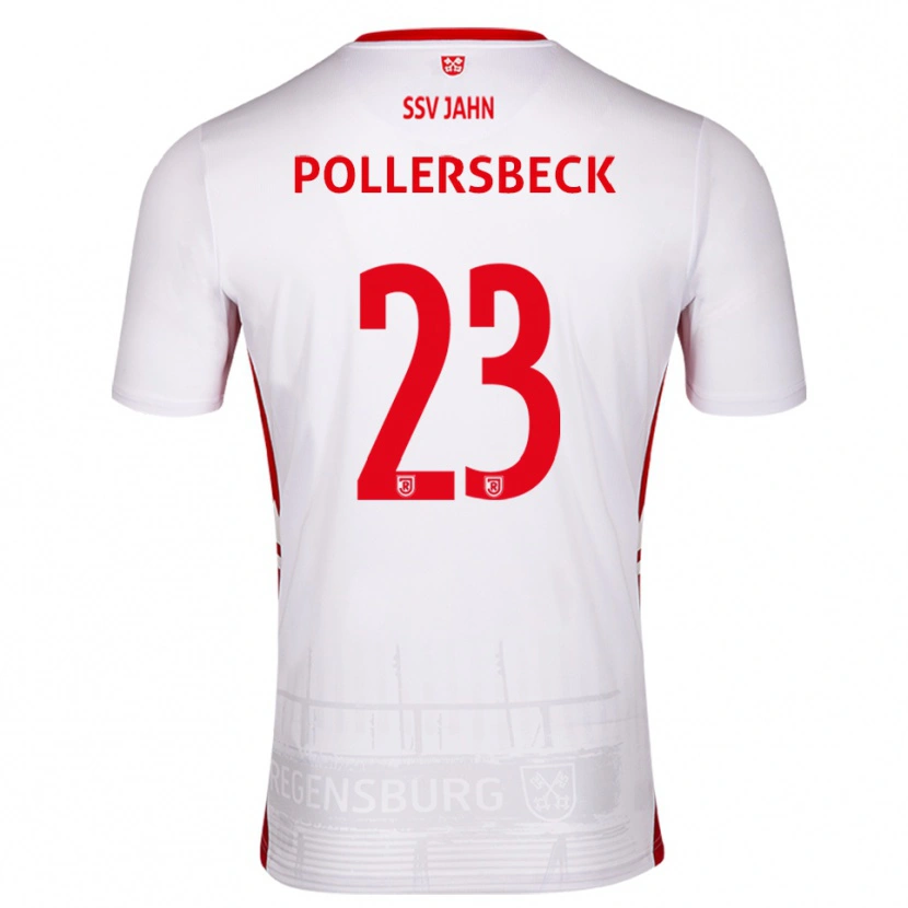 Danxen Kinder Julian Pollersbeck #23 Weiß Rot Heimtrikot Trikot 2025/26 T-Shirt Österreich