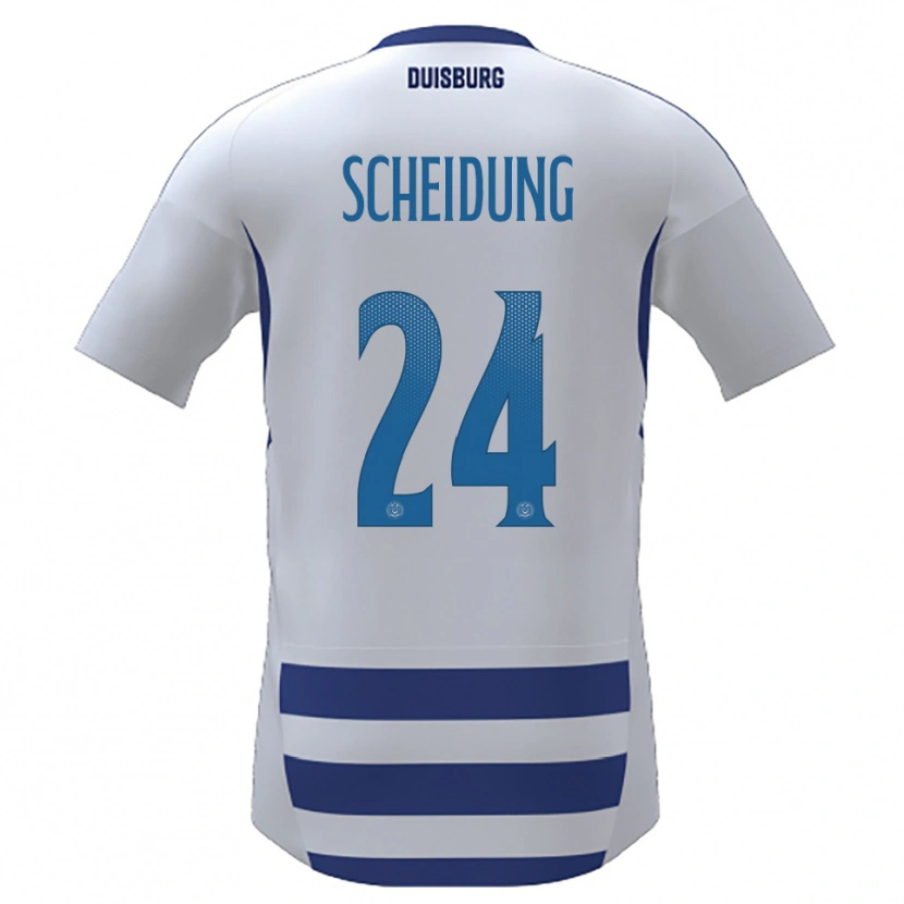 Danxen Kinder Lilli Scheidung #24 Weiß Blau Heimtrikot Trikot 2025/26 T-Shirt Österreich