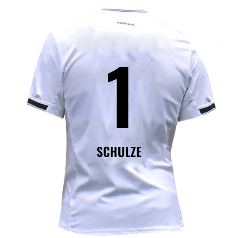 Danxen Kinder Philipp Schulze #1 Weiß Rot Heimtrikot Trikot 2025/26 T-Shirt Österreich