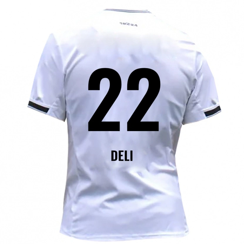 Danxen Kinder Levin Deli #22 Weiß Rot Heimtrikot Trikot 2025/26 T-Shirt Österreich