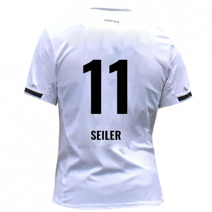 Danxen Kinder Janis Seiler #11 Weiß Rot Heimtrikot Trikot 2025/26 T-Shirt Österreich