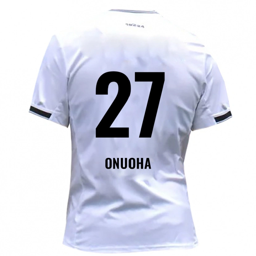 Danxen Kinder Chilohem Onuoha #27 Weiß Rot Heimtrikot Trikot 2025/26 T-Shirt Österreich