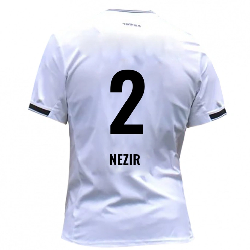 Danxen Kinder Adrian Nezir #2 Weiß Rot Heimtrikot Trikot 2025/26 T-Shirt Österreich