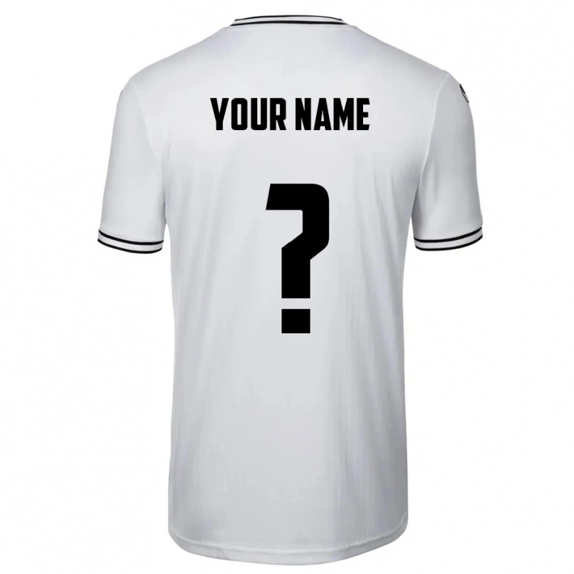 Danxen Kinder Ihren Namen #0 Weiß Schwarz Heimtrikot Trikot 2025/26 T-Shirt Österreich