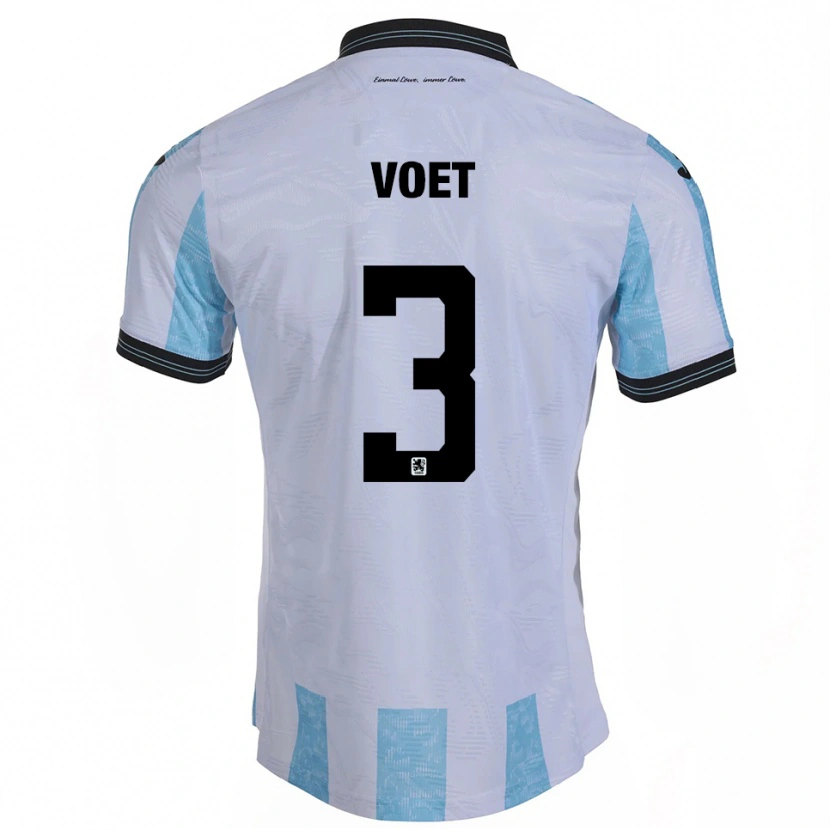 Danxen Kinder Siemen Voet #3 Weiß Himmelblau Heimtrikot Trikot 2025/26 T-Shirt Österreich