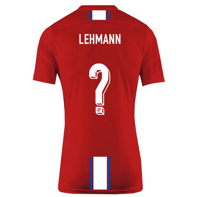 Danxen Kinder Tom Lehmann #0 Rot Weiß Heimtrikot Trikot 2025/26 T-Shirt Österreich