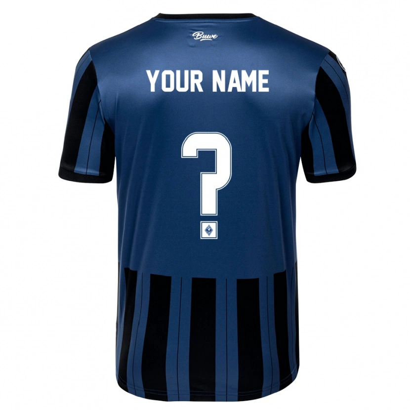 Danxen Kinder Ihren Namen #0 Blau Grau Schwarz Heimtrikot Trikot 2025/26 T-Shirt Österreich