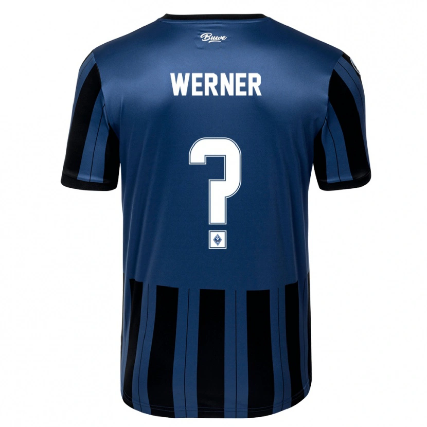 Danxen Kinder Philipp Werner #0 Blau Grau Schwarz Heimtrikot Trikot 2025/26 T-Shirt Österreich