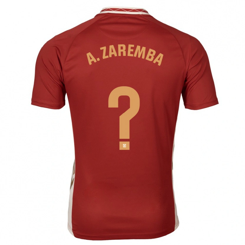 Danxen Kinder Aleksandra Zaremba Kupiec #0 Burgunder Gold Auswärtstrikot Trikot 2025/26 T-Shirt Österreich