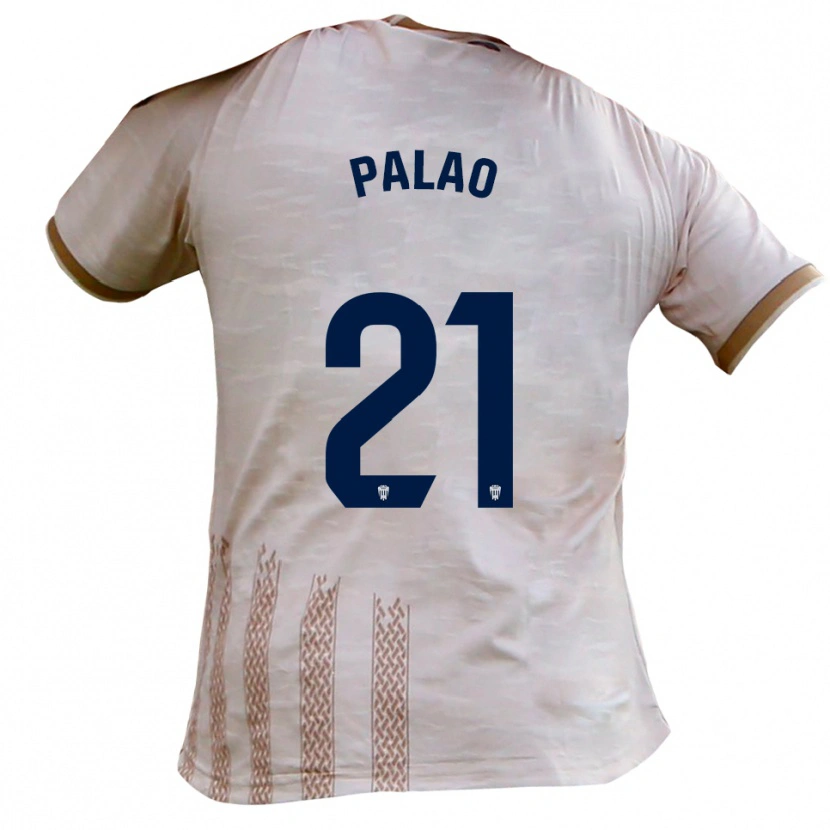 Danxen Kinder Rafa Palao #21 Cremeweiß Braun Auswärtstrikot Trikot 2025/26 T-Shirt Österreich