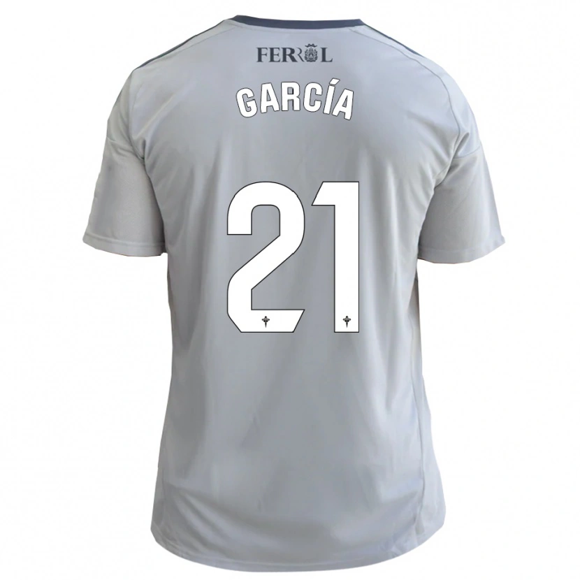 Danxen Kinder Azael García #21 Grau Silber Auswärtstrikot Trikot 2025/26 T-Shirt Österreich
