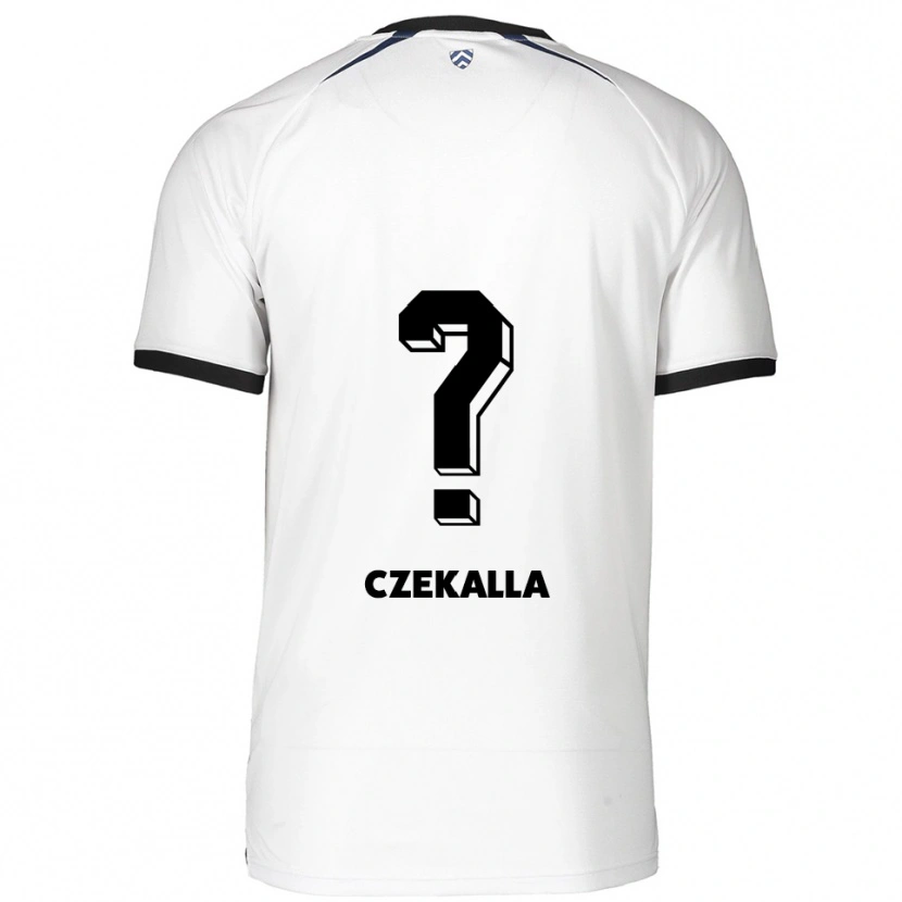 Danxen Kinder Till-Simon Czekalla #0 Weiß Schwarz Auswärtstrikot Trikot 2025/26 T-Shirt Österreich