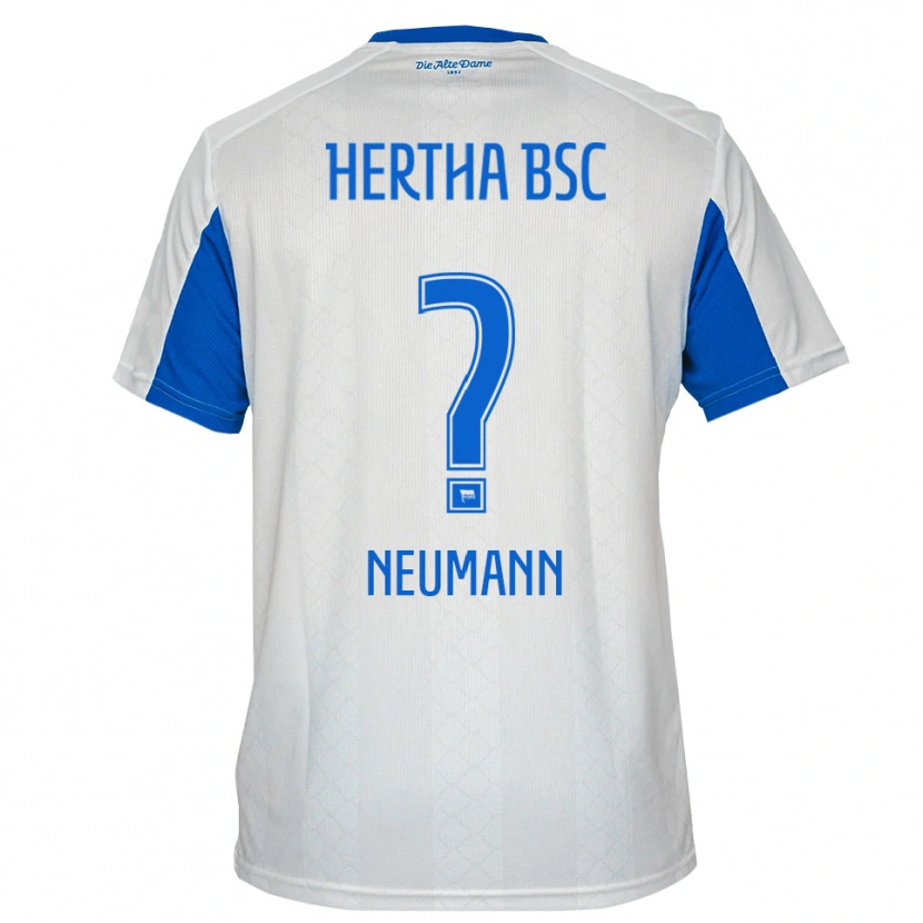 Danxen Kinder Dian Neumann #0 Weiß Blau Auswärtstrikot Trikot 2025/26 T-Shirt Österreich