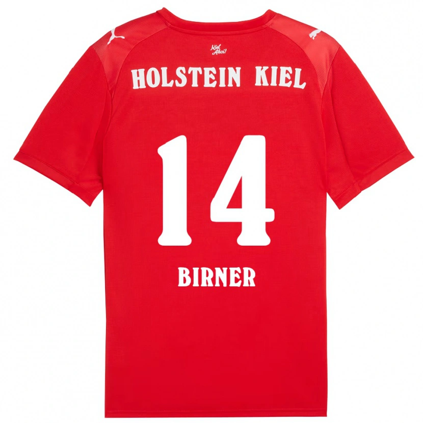 Danxen Kinder Benny Birner #14 Rot Blau Auswärtstrikot Trikot 2025/26 T-Shirt Österreich