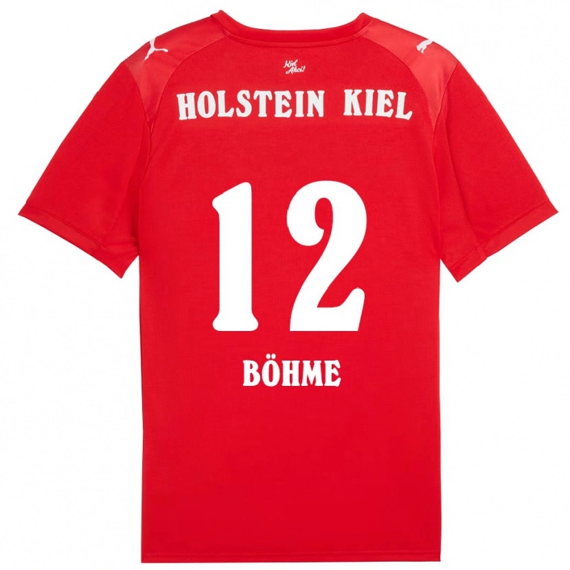 Danxen Kinder Greta Böhme #12 Rot Blau Auswärtstrikot Trikot 2025/26 T-Shirt Österreich
