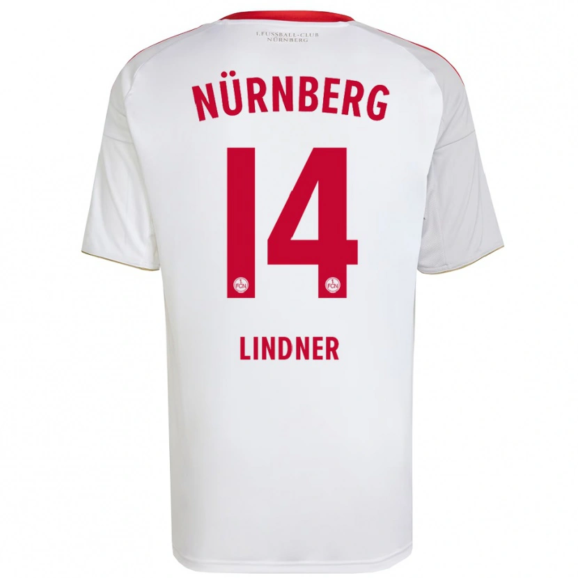 Danxen Kinder Marlene Lindner #14 Weiß Rot Auswärtstrikot Trikot 2025/26 T-Shirt Österreich