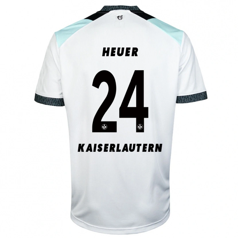 Danxen Kinder Jannis Heuer #24 Weiß Schwarz Auswärtstrikot Trikot 2025/26 T-Shirt Österreich