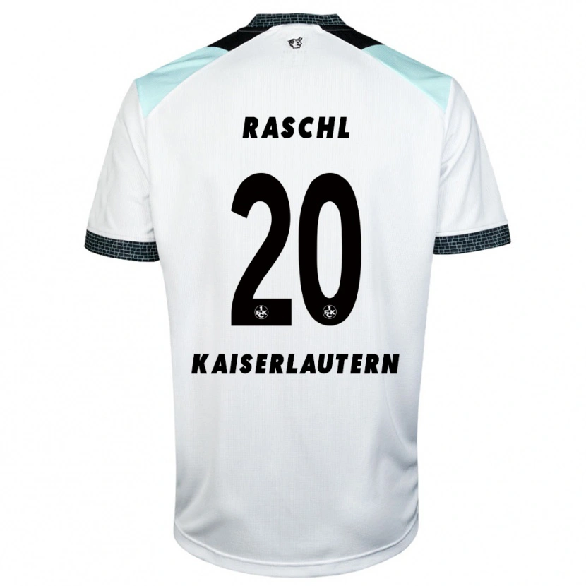 Danxen Kinder Tobias Raschl #20 Weiß Schwarz Auswärtstrikot Trikot 2025/26 T-Shirt Österreich