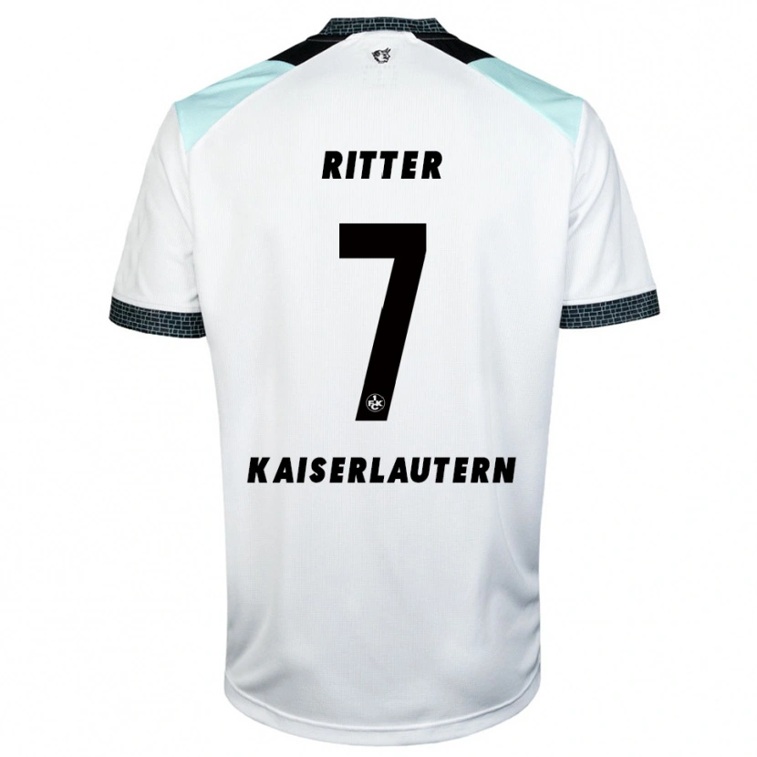 Danxen Kinder Marlon Ritter #7 Weiß Schwarz Auswärtstrikot Trikot 2025/26 T-Shirt Österreich