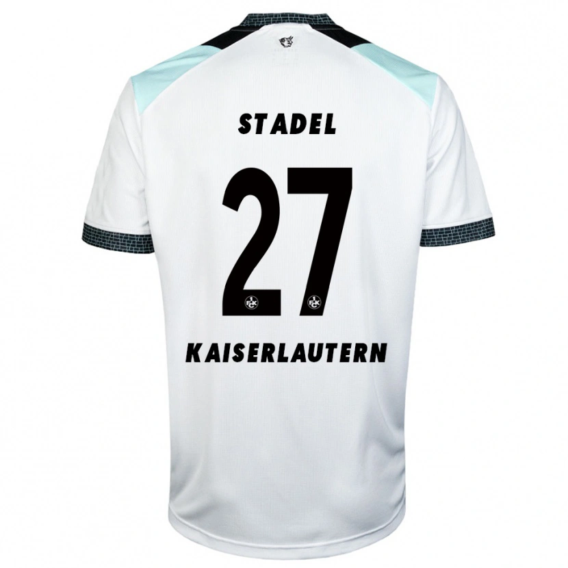 Danxen Kinder Maddox Stadel #27 Weiß Schwarz Auswärtstrikot Trikot 2025/26 T-Shirt Österreich